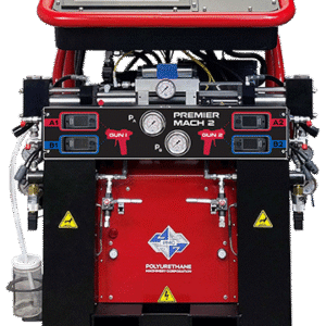 Premier Mach 2 dual gun proportioner front view